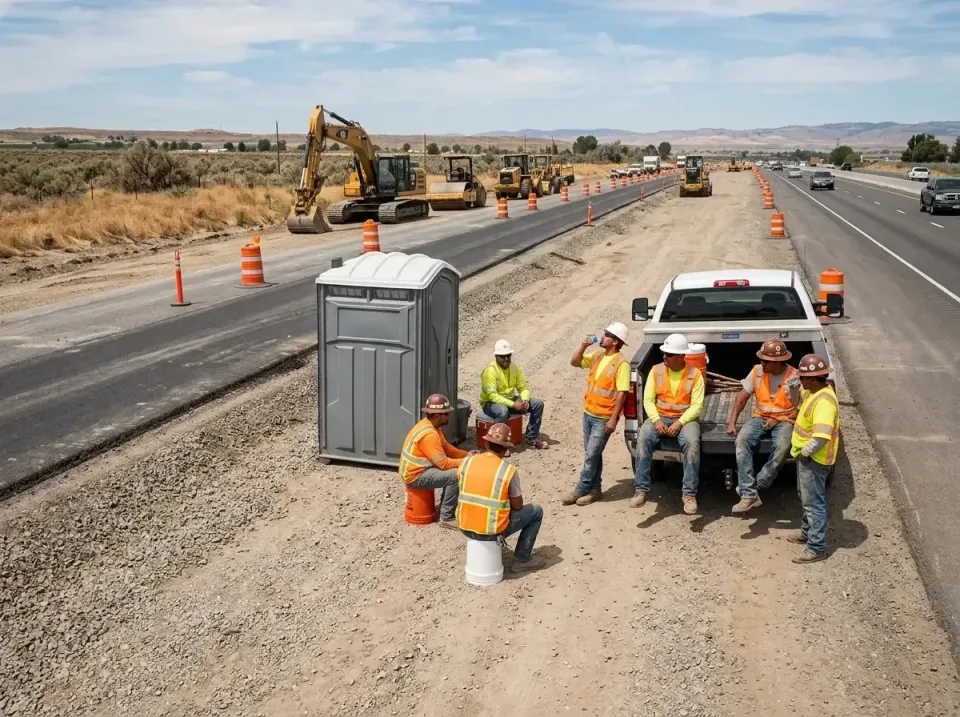 highway-road-construction-crew-007 — frequently asked questions, Porta Potty and Restroom Rentals in Claiborne, LA
